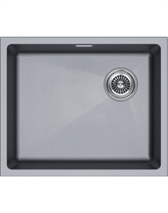 Мойка кухонная Lumi LU55SK-GRM серый металлик Paulmark