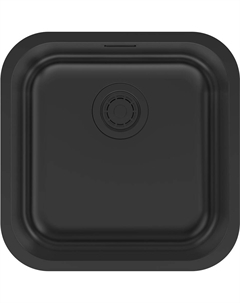 Мойка кухонная Vello VE44-MBN черный матовый Paulmark