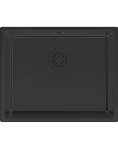 Мойка кухонная Lassan LA54-MBN черный матовый Paulmark