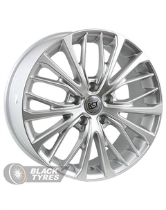 Литой диск R027 7.5x17/5x114.3 D60.1 ET45, Серебристые Rst