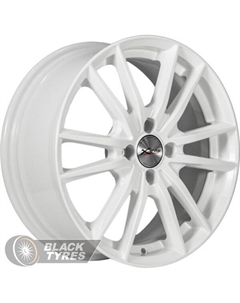 Литой диск X-129 6.5x16/4x100 D67.1 ET45, Белые X-trike