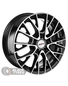 Литой диск X-135 6.5x16/5x105 D56.6 ET38, Черные X-trike