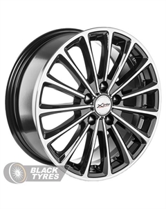 Литой диск X-136 7x17/5x114.3 D64.1 ET40, Черные X-trike