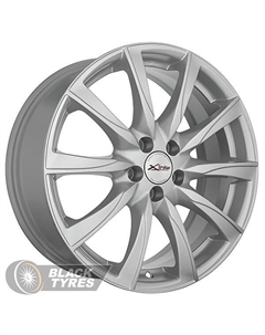 Литой диск X-120М 7x17/5x114.3 D64.1 ET40, Серебристые X-trike
