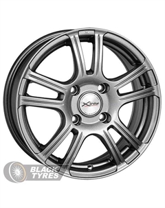 Литой диск X-105М 6x15/4x100 D67.1 ET35, Серые X-trike