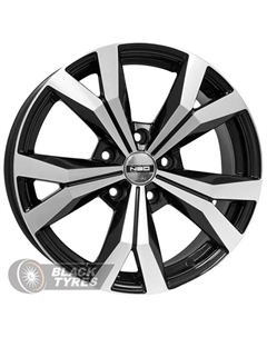 Литой диск 715 7.5x17/5x108 D67.1 ET50, Черные Neo