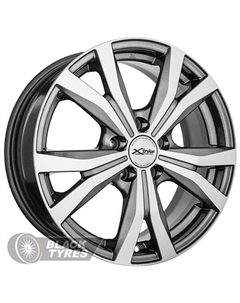 Литой диск X-119 6.5x16/5x114.3 D67.1 ET45, Серые X-trike