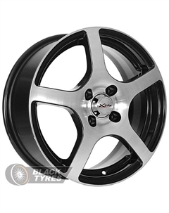 Литой диск X-118 6x15/4x100 D67.1 ET38, Черные X-trike
