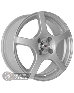 Литой диск X-118 6x15/4x100 D60 ET45, Серебристые X-trike