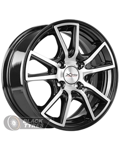 Литой диск X-104 6x14/4x100 D67.1 ET38, Черные X-trike