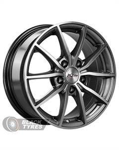 Литой диск X-111М 6.5x15/5x100 D57.1 ET38, Серые X-trike