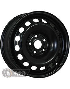 Стальной диск X40935 6x16/5x112 D57.1 ET43, Черные Trebl