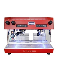 Кофемашина рожковая Nimble NI-E02-H-02-NL-RED 2 гр, высокие, автомат, красный Carimali