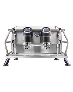 Кофемашина рожковая Cafe Racer Freedom 2Gr стальная-голубая Sanremo