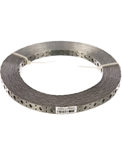 Лента перфорированная вентиляционная прямая 310247-12-05 ПВЛ 12х0,5мм 25м Зубр