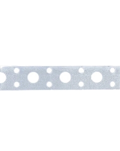 Лента перфорированная 46548, вентиляц., прямая, 0,55 мм, LP, V 2 см х 25 м, цинк Сибртех