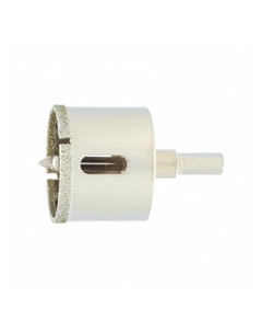 Коронка (Сверло) алмазная по керам. плитке и стеклу, 38 мм, 6-гр.хвостовик Сибртех