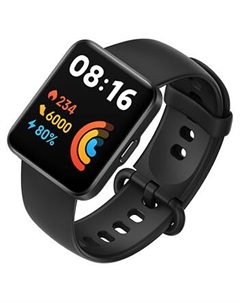 Смарт-часы Xiaomi Redmi Watch 2 Lite, 1.55" TFT, черный (BHR5436GL)
