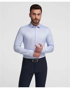 Рубашка трикот. дл.р HSL-0068 LBLUE Henderson