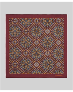 Платок нагрудный из 100% шёлка KS-0206 BROWN Henderson