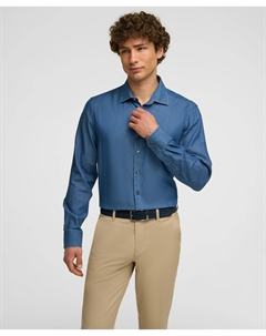 Рубашка джинc. дл.р. SHLJ-0028-R DBLUE Henderson