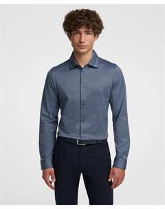 Рубашка трикот. дл.р HSL-0086-S NAVY Henderson