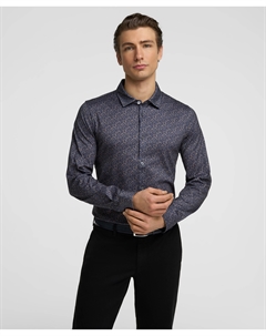 Рубашка трикот. дл.р HSL-0088-S NAVY Henderson