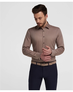 Рубашка дл.р. SHL-2090-S LBROWN Henderson