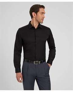 Рубашка полуприлегающий силуэт SHL-1848-S BLACK Henderson