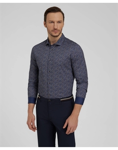 Рубашка трикот. дл.р HSL-0060 NAVY Henderson