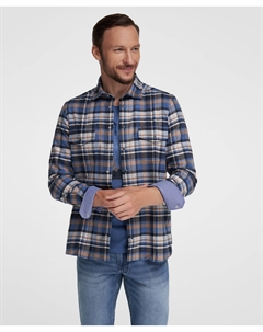 Рубашка дл.р. SHL-2121-R BLUE Henderson