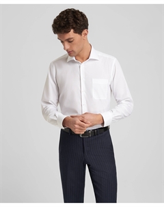 Рубашка прямой силуэт SHL-3985-N WHITE Henderson