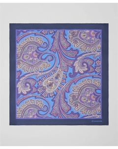 Платок нагрудный из 100% шёлка KS-0194 BLUE Henderson