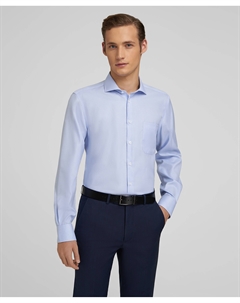 Рубашка прямой силуэт SHL-3950-NL BLUE Henderson