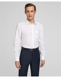 Рубашка прямой силуэт SHL-3985-NL WHITE Henderson