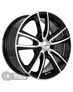 Литой диск X-116M 6.5x16/5x112 D57.1 ET45, Черные X-trike