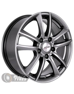 Литой диск X-116M 6.5x16/5x114.3 D67.1 ET35, Серые X-trike