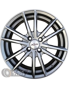 Литой диск X-129 6.5x16/4x114.3 D67.1 ET43, Серые X-trike