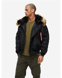 Парка зимняя мужская N-2B, Черный Alpha industries