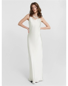 Платье-комбинация кремовое Mark formelle