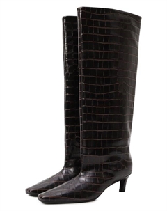 Кожаные сапоги Toteme