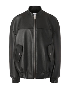 Кожаный бомбер Bats