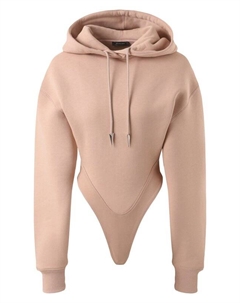 Хлопковое боди Mugler