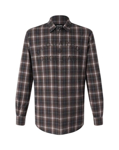 Хлопковая рубашка Dsquared2