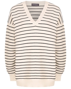 Пуловер из хлопка и шелка Lorena antoniazzi