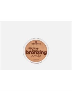 Пудра - Бронзатор Sun Club Matt Bronzing Powder 15 г Essence