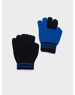 Перчатки трикотажные для мальчиков, 2 пары в комплекте Playtoday tween