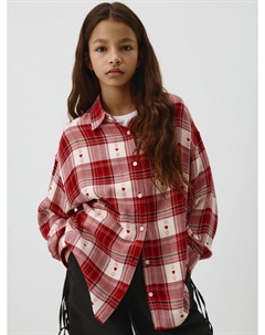 Рубашка в клетку для девочек Sela