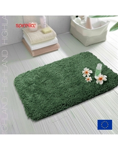 Коврик для ванной комнаты Highland 65x55см, базилик Spirella