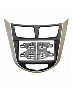 Рамка переходная RHY-N19 Hyundai Solaris 11+2DIN Intro